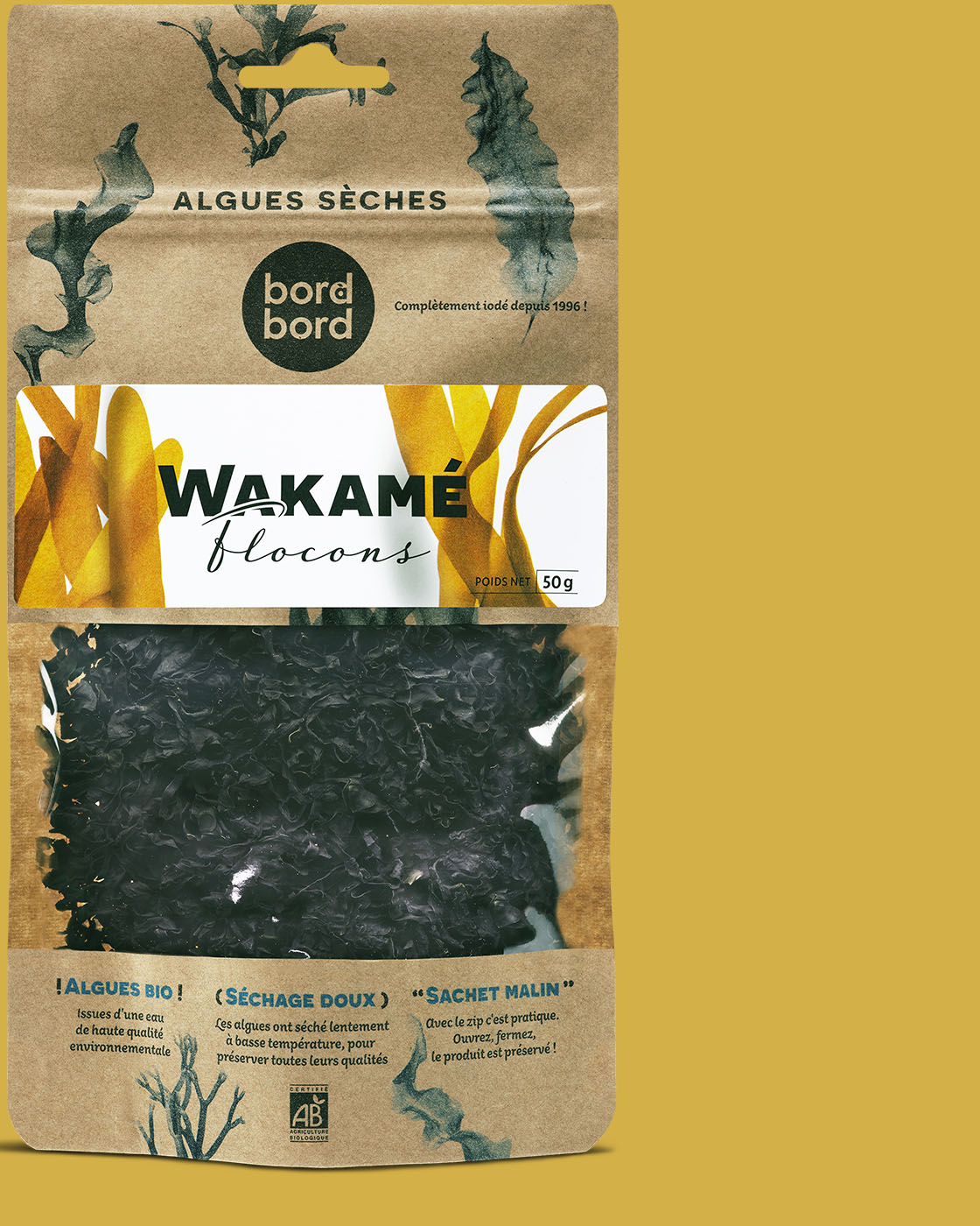 Algues sechees Fueru Wakame