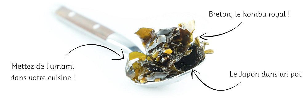Tsukudani de kombu bio bord à bord
