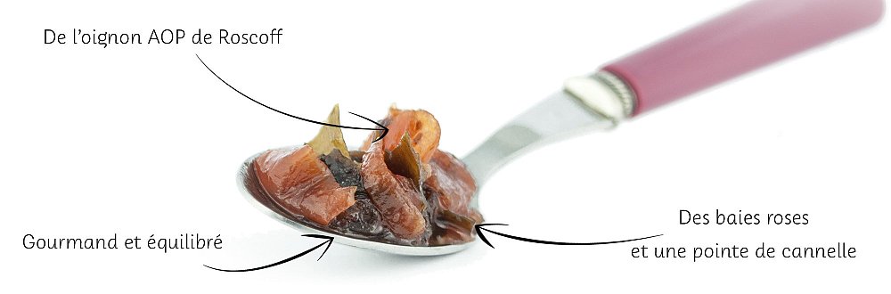 Le confit d'oignon de Roscoff