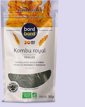 L'algue kombu royal Bio bord à bord