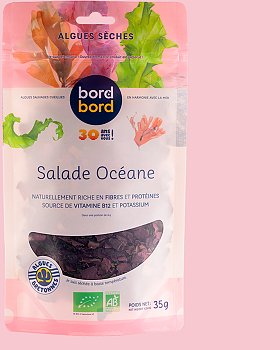 Mélange d'algues bio Bord à bord