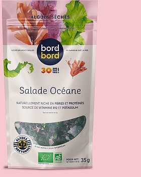 Mélange d'algues bio Bord à bord