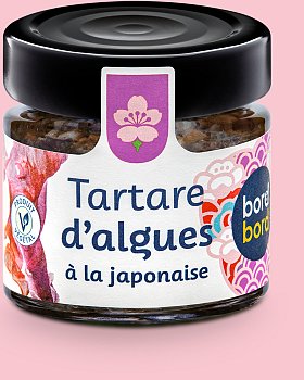 Tartare d'algues Nori bio