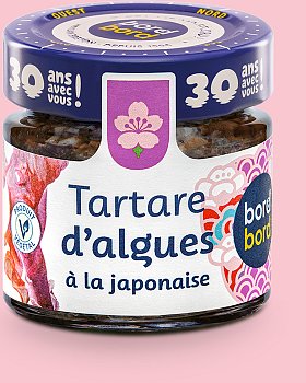 Tartare d'algues Nori bio