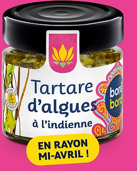 Le tartare d'algues à l'indienne
