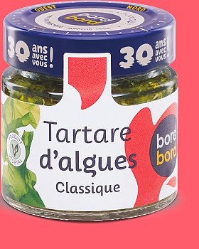 Tartare d'algues bio Bord à bord Classique
