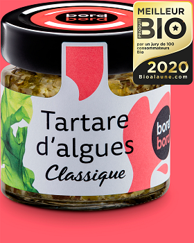 Tartare d'algues bio Bord à bord Classique