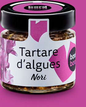 Tartare d'algues Nori bio