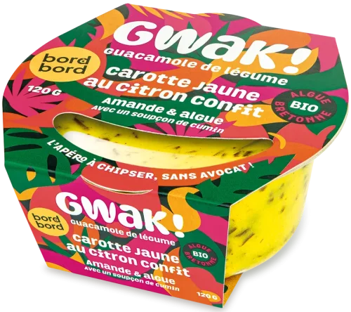 Package GWAK carotte jaune au citron confit